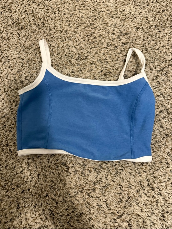Beyond Yoga Other - Beyond Yoga Blue Piped Sports Bra ⭐️ Used - like new (worn once) ⭐️